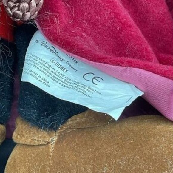 Disney Sorcerers Apprentice Mickey Mouse Plush Toy In Red Robe & Wizard Hat 17" - Picture 2 of 7